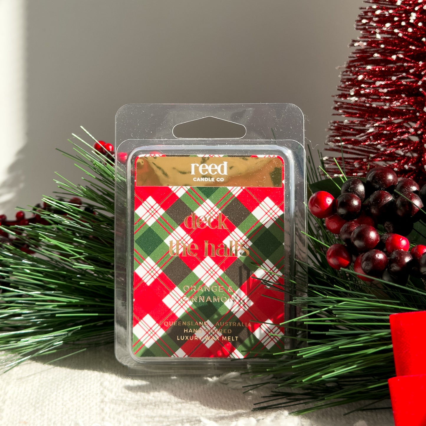 DECK THE HALLS - Orange Cinnamon Wax Melts