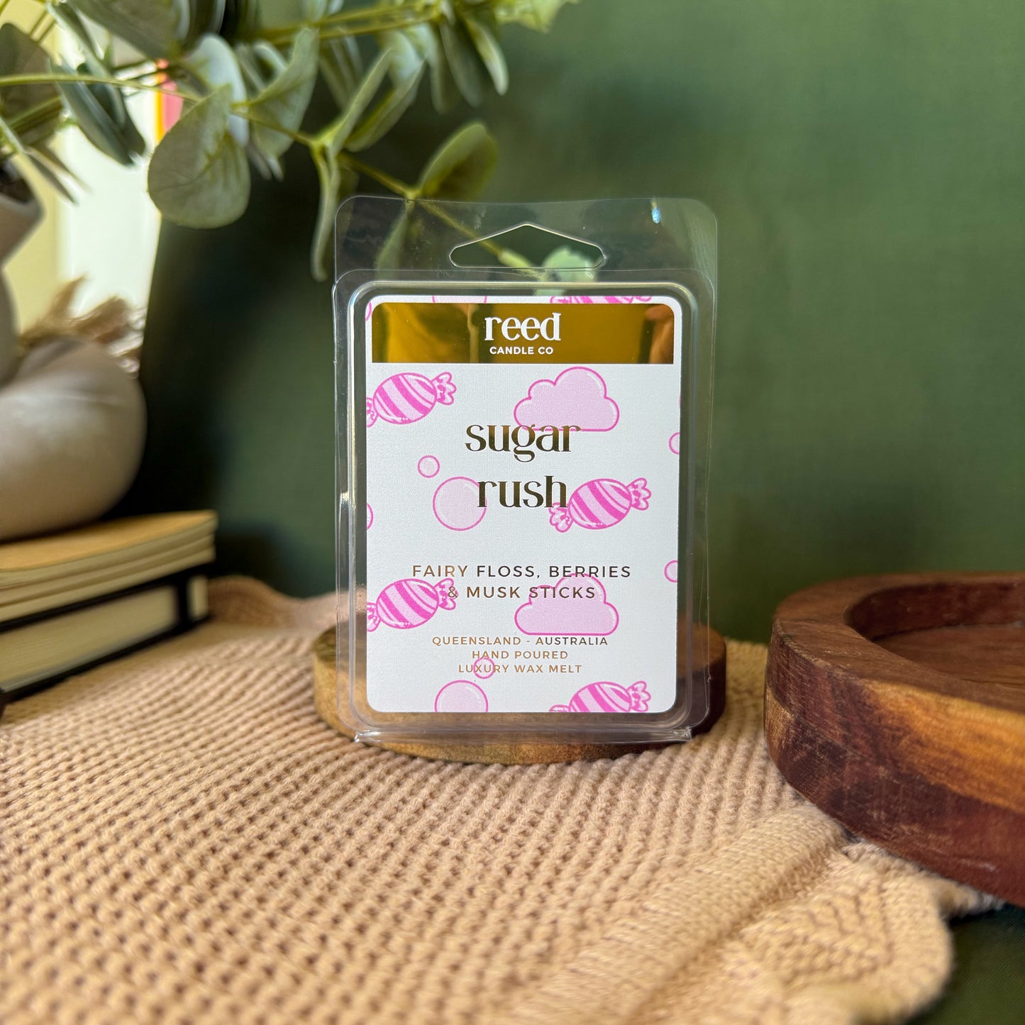 SUGAR RUSH - Fairy Floss, Berries & Musk Sticks Wax Melts