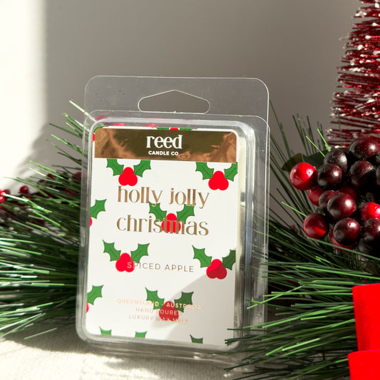 HOLLY JOLLY CHRISTMAS - Spiced Apple Wax Melts
