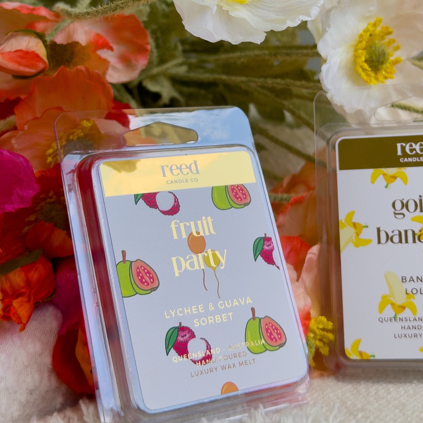 FRUIT PARTY - Lychee & Guava Sorbet Wax Melts