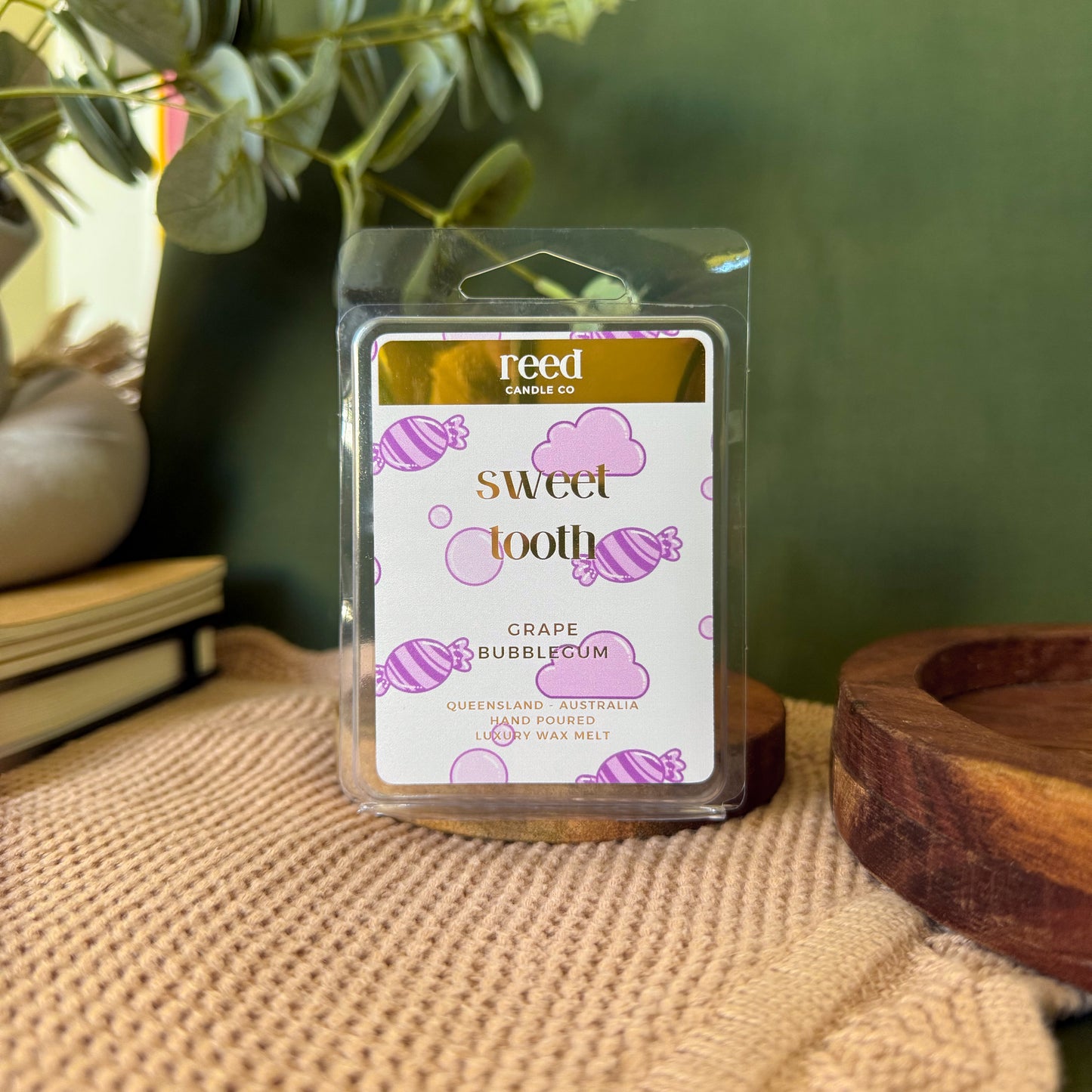 SWEET TOOTH - Grape Bubblegum Wax Melts